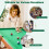 Costway Folding Pool Table Set Portable Billiards Table Game w/ Foldable Legs 7