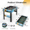 Costway 94cm Foosball Table Tabletop/Freestanding Soccer Game Table with Removable Legs 2