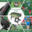 Costway Foosball Table Game Set Foldable Soccer Table w/ 2 Footballs 9