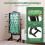 Costway Foosball Table Game Set Foldable Soccer Table w/ 2 Footballs 6
