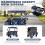 Costway Twin  Baby Double Stroller Wagon  Push Pull Stroller Wagon Adjustable Handle Bar 6