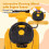 Costway Ride on Road Roller Toddler Ride on Car with Adjustable Roller 6