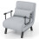 Costway Convertible Single Folding Sofa Bed Sleep Chair 6 Positions Adjustable Backrest 1