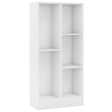 Kids 5-Cube Bookcase 104 cm Wooden Toy Storage Organizer