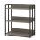 Costway 3-Tier Bookshelf Industrial Corner Bookcase w/ Adjustable Shelves 4