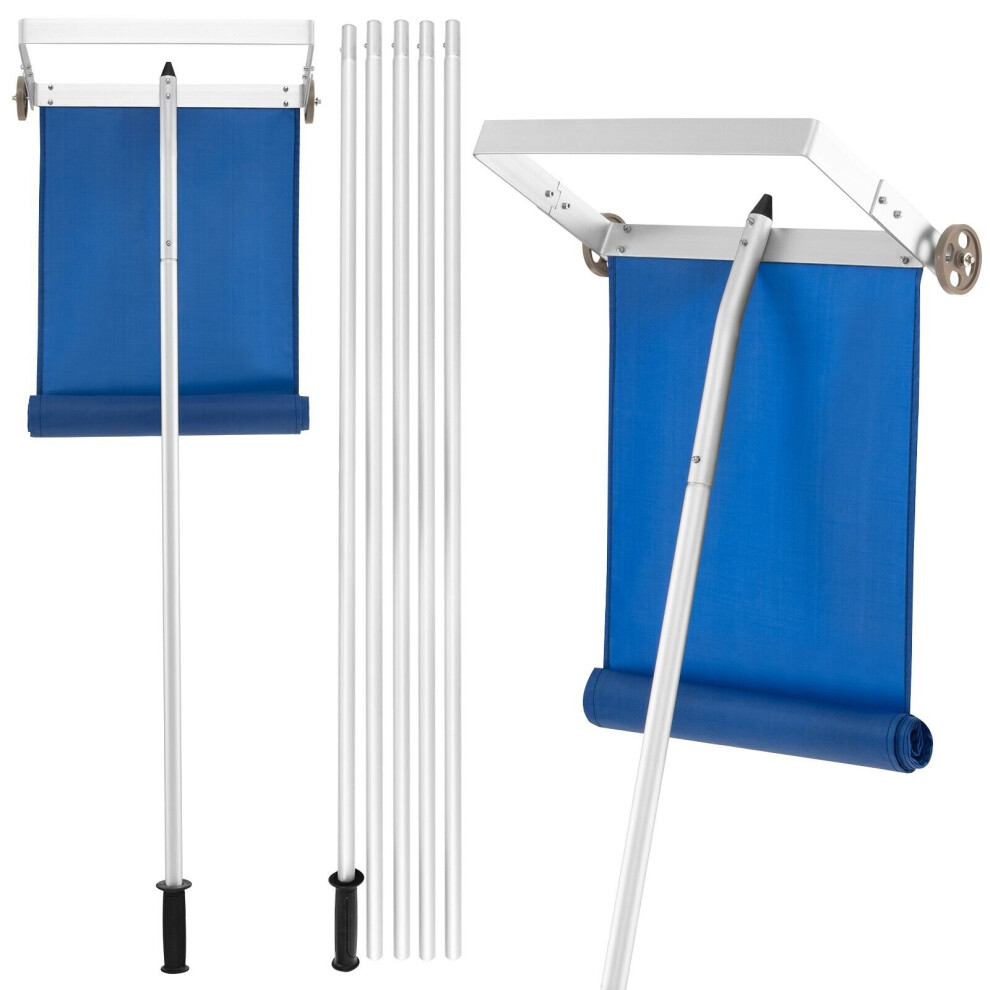 148-610CM Snow Roof Rake Adjustable Snow Cleaning Tool Lightweight Roof Rake