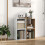 Costway Set of 2 Cube Storage Organizer Stackable Open Bookcase Display Rack Bookshelf 8
