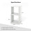 Costway Set of 2 Cube Storage Organizer Stackable Open Bookcase Display Rack Bookshelf 2