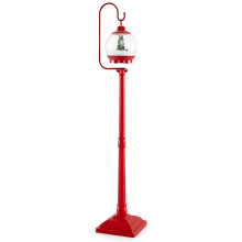 68 Inch Musical Christmas Street Lamp Festive Lamp Post