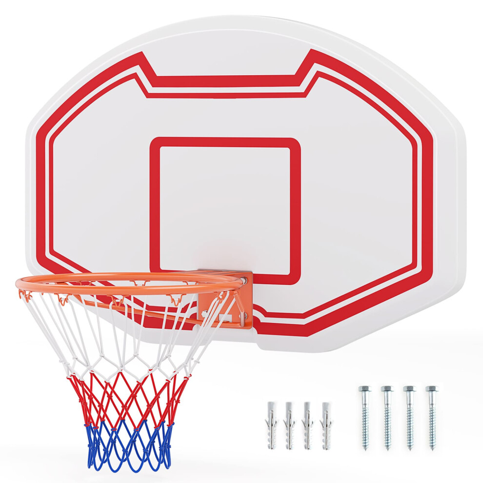 Large Wall Mounted Basketball Hoop Indoor Outdoor Basketball Games