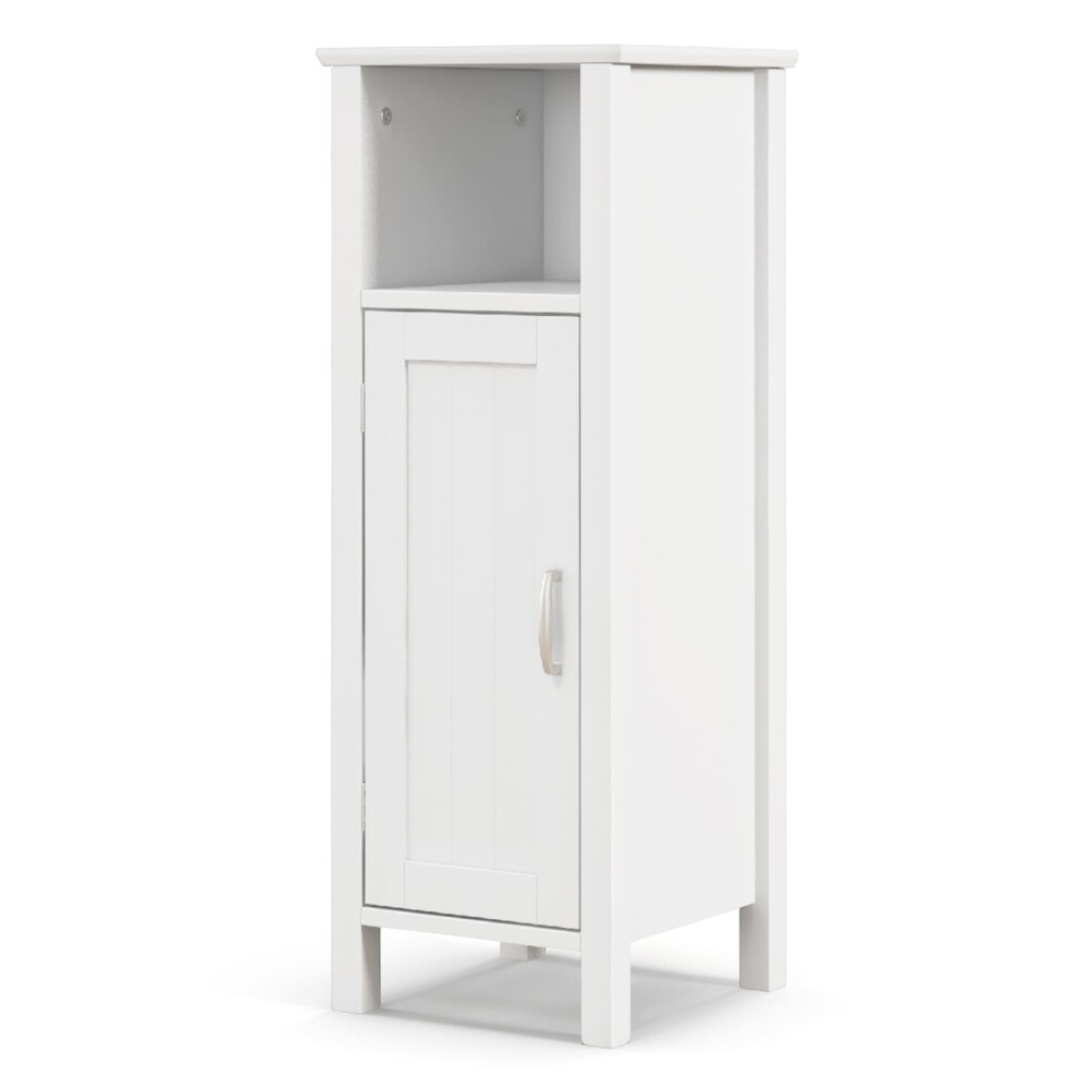 Bathroom Floor Cabinet Freestanding Narrow Bathroom Storage Organizer