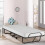 Costway Folding Bed Guest Bed with Memory Foam Mattress 4