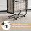 Costway Folding Bed Guest Bed with Memory Foam Mattress 9