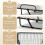 Costway Folding Bed Guest Bed with Memory Foam Mattress 3