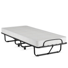 Folding Bed Guest Bed with Memory Foam Mattress