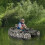 Casart Fishing Float Tube V-Shaped Inflatable Float Tube-Camouflage 9