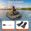 Casart Fishing Float Tube V-Shaped Inflatable Float Tube-Camouflage 4