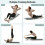 Casart Multifunctional Sit Up Bench Adjustable Workout Bench-Blue 9