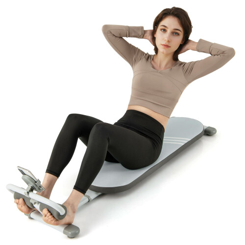 Casart Multifunctional Sit Up Bench Adjustable Workout Bench-Blue