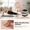 Casart Multifunctional Sit Up Bench Adjustable Workout Bench-Pink 7