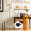 Casart 3-Globe Floor Lamp Freestanding Tree Lamp w/ Foot Switch 7