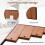 Casart Piano Key-Shaped Framed Decoration Rectangle Wall Mirror Makeup Vanity Mirror 6