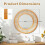 Casart Rattan Round Wall Mirror 65 cm Wooden Framed Mirror 2