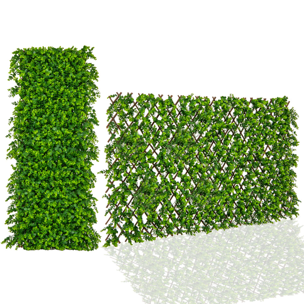 Expandable Fence Privacy Screen Decorative Fencing Panel Indoor Outdoor