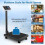 Casart Computing Digital Platform Scale Floor Platform Scale w/Price Calculator 7