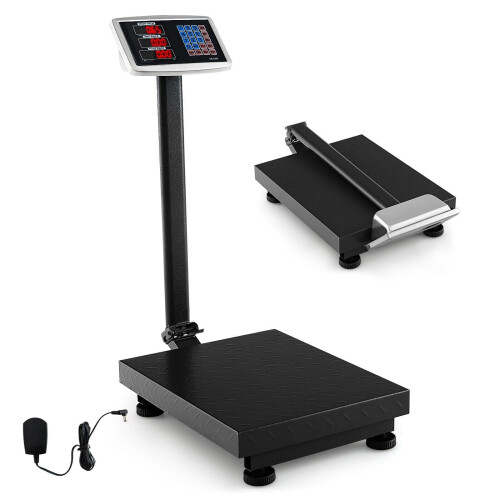 Casart Computing Digital Platform Scale Floor Platform Scale w/Price Calculator