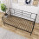 Casart Single Size Daybed 2-in-1 Sofa Bed Single Platform Bed w/ Arms & Back 7
