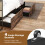 Casart King Bed Platform Bed with LED Lights & USB Power Outlets 6