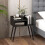 Casart 2-Tier Mid Century Modern Nightstand with Open Shelves 6