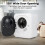 Casart 220-240V Portable Clothes Dyer 800W Compact Laundry Dyer-White 8