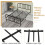 Casart Double Size Metal Bed Frame Platform Bed with Headboard 6