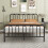 Casart King Size Metal Bed Frame Platform Bed w/Headboard & Footboard 4