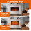 Casart 86 cm Electric Fireplace 5000 BTU Recessed Fireplace Insert 8