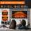 Casart 86 cm Electric Fireplace 5000 BTU Recessed Fireplace Insert 7