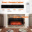 Casart 86 cm Electric Fireplace 5000 BTU Recessed Fireplace Insert 4