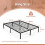 Casart King Size Heavy Duty Metal Platform Bed Frame 9