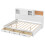 Casart Daybed Frame with 3 Storage Drawers Double Guest Bed 1