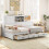 Casart Daybed Frame with 3 Storage Drawers Single Guest Bed 8