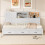 Casart Daybed Frame with 3 Storage Drawers Single Guest Bed 7