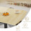 Casart Folding Dining Table Drop Leaf Tables Home Wood Kitchen Table with Foot Pad 8