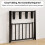 Casart Luggage Rack Folding Suitcase Stand with Storage Shelf-Black 3