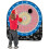 Casart Kids Large Dart Board Foldable Dartboard w/4 Kick Balls-Black 1