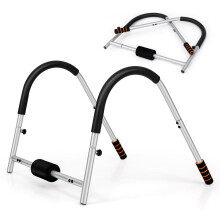 Foldable Ab Trainer Abs Crunch Machine with Padded Headrest