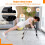 Casart Foldable Ab Trainer Abs Crunch Machine with Padded Headrest 4