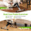 Casart Under Desk Exercise Bike Pedal Exerciser Foldable Mini Exercise Bike 6