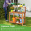 Casart Garden Potting Bench Table Multi-layer Planting Workstation Natural 4